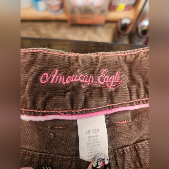 Vintage American Eagle corduroy jeans size 16 - Picture 5 of 8